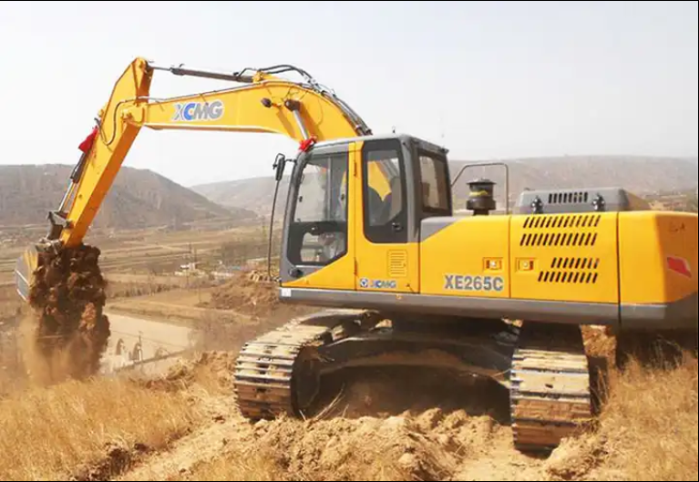 Excavadora XCMG Excavadora de orugas hidráulica de 26 toneladas XE265C a la venta