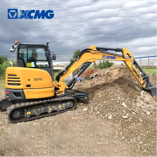 XCMG XE55E Miniexcavadora de 5 toneladas XCMG Máquina excavadora pequeña de 4 toneladas