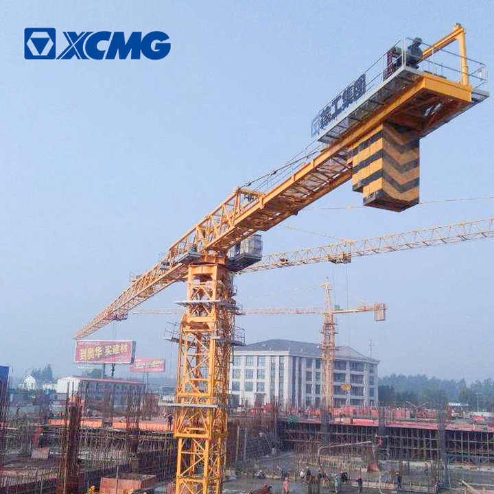 XCMG máquina de la grúa de la construcción XGT6015-8S de la grúa torre de 8 toneladas para la elevación de la construcción