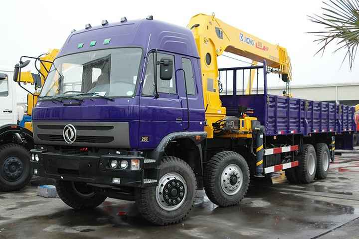 XCMG grúa telescópica hidráulica montada camión de la grúa SQ3.2SK2Q de 3 toneladas con precio