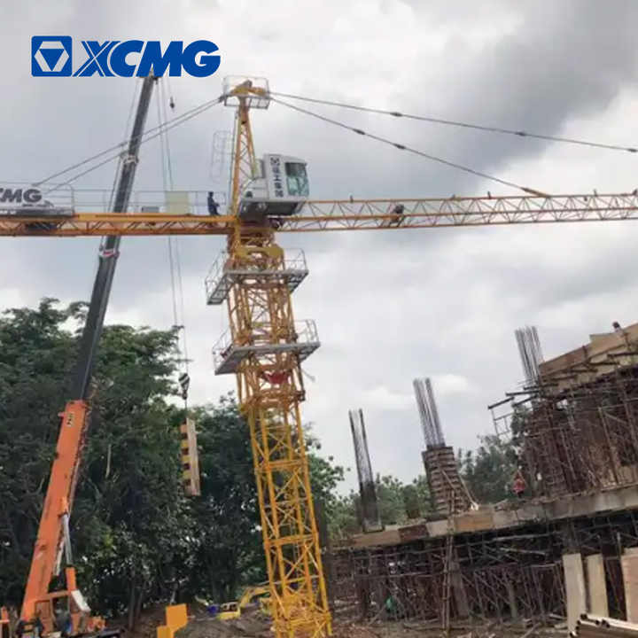 Construcción oficial de grúa torre XCMG12ton Topkit Tower Crane a la venta