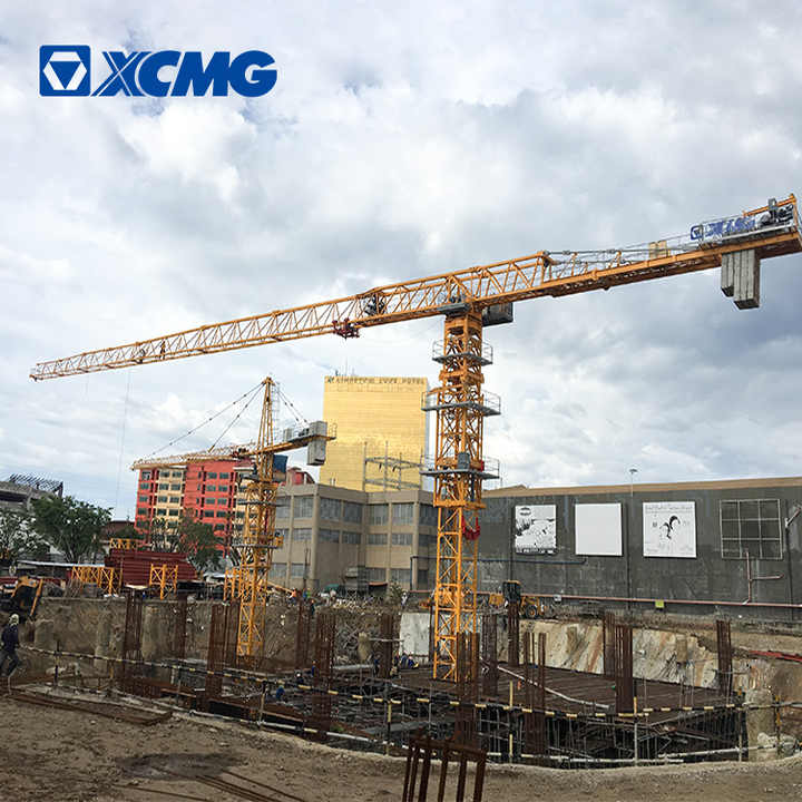 XCMG máquina de la grúa de la grúa torre XGA6013-6S de 6 toneladas para la elevación de la construcción