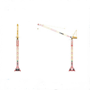 XGTL120 XCMG Nueva construcción de grúa torre con brazo abatible de 50 m y 8 toneladas a la venta