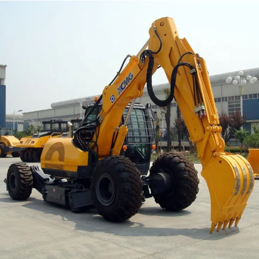 Excavadora de ruedas pesada oficial XE150WB de XCMG de 15 toneladas en China a la venta